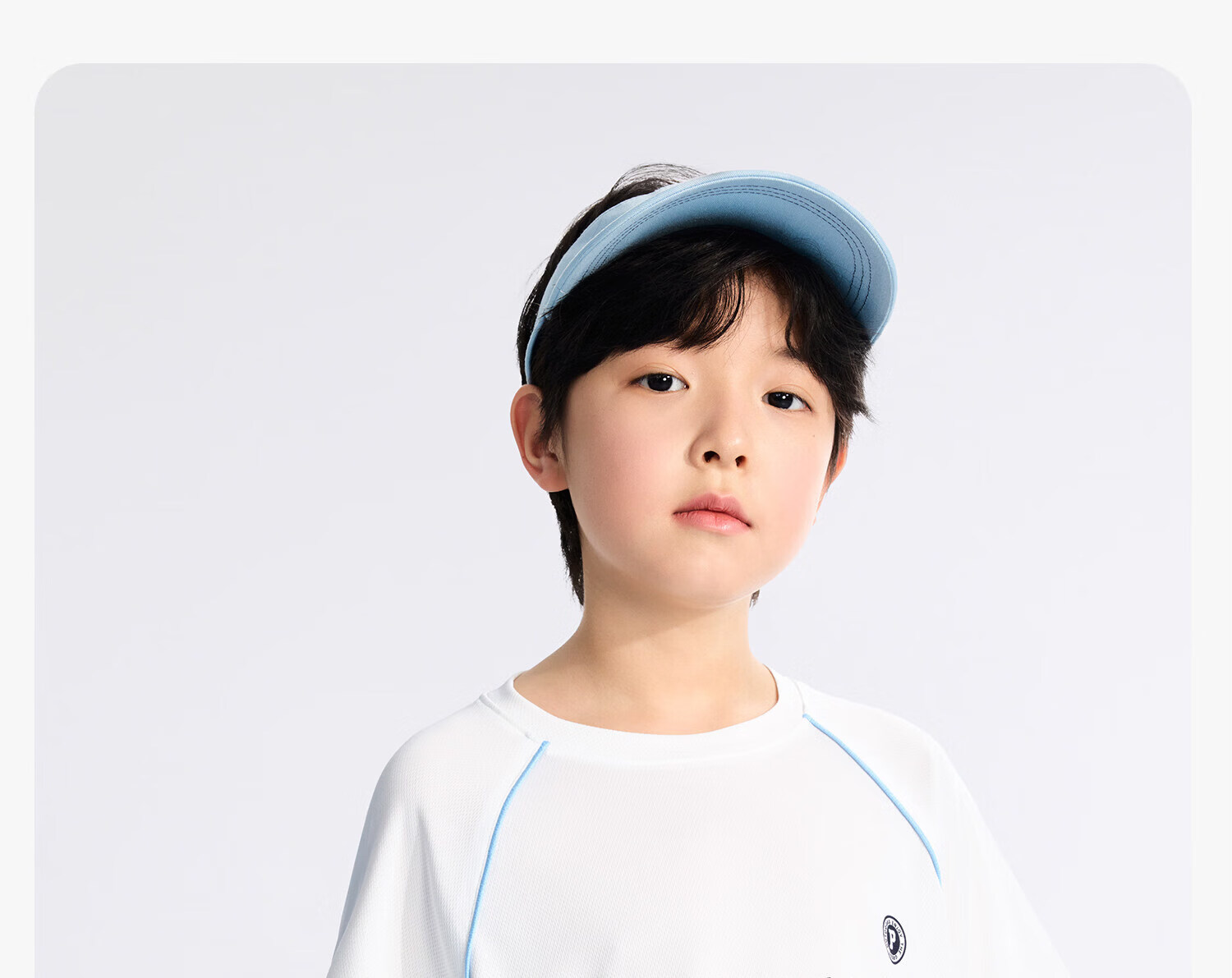Zuo Xi Boys' Summer Sportswear Set A-Class 2026 Patchwork Mesh Quick-Dry Breathable White 150 34